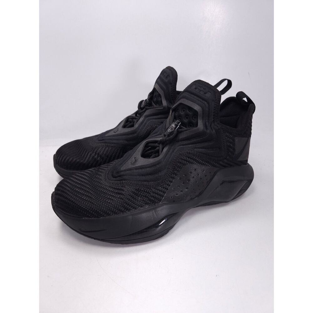 Nike LeBron Soldier 14 Athletic Lace Up Shoe Mens Size 8 CK6024-003 Black